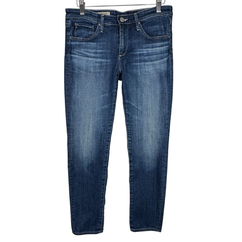 AG Adriano Goldschmied Stevie Ankle Jeans Womens 29R Slim Straight‎ Stretch USA